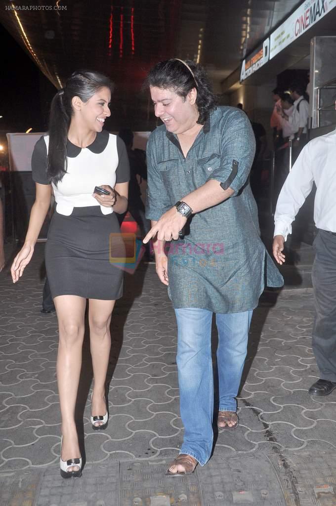 Asin Thottumkal, Sajid Khan at the Special screening of Housefull 2 hosted by Yogesh Lakhani on 6th April 2012