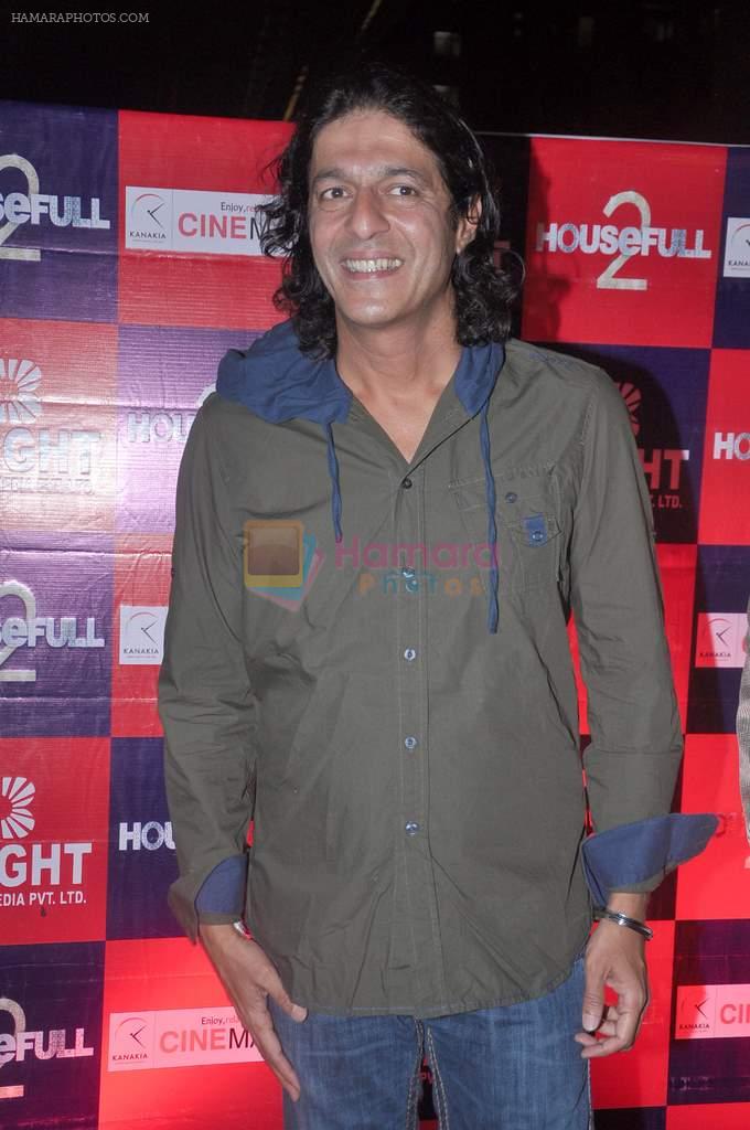 Chunky Pandey at the Special screening of Housefull 2 hosted by Yogesh Lakhani on 6th April 2012