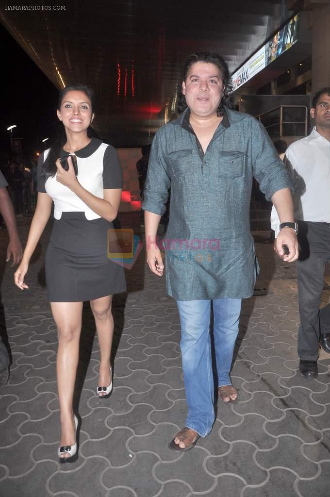 Asin Thottumkal, Sajid Khan at the Special screening of Housefull 2 hosted by Yogesh Lakhani on 6th April 2012