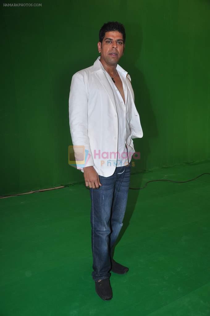Murli Sharma on the sets of Jeena Hai to Thok Dal in Filmcity, Mumbai on 7th April 2012