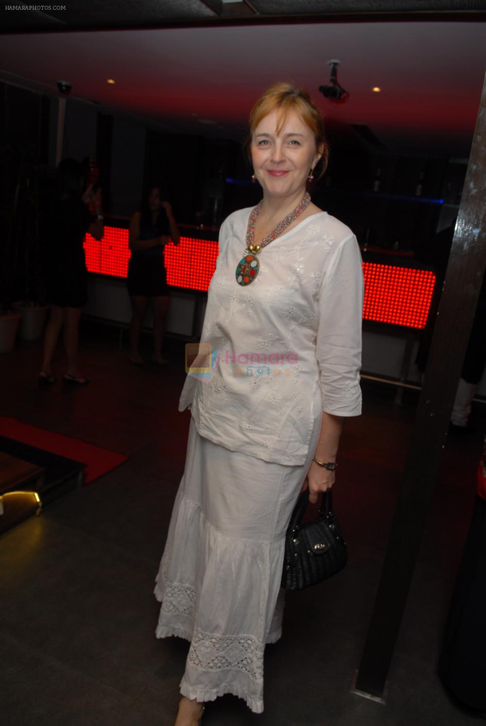 Ariane Gray hubert at the launch of singer Azaan Khan's debut album Philo- sufi in New Delhi on 30th March 2012