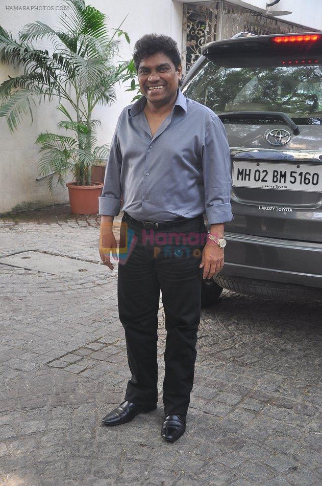 Johnny Lever at Housefull 2  Success Party in Akshay Kumar House on 10th April 2012
