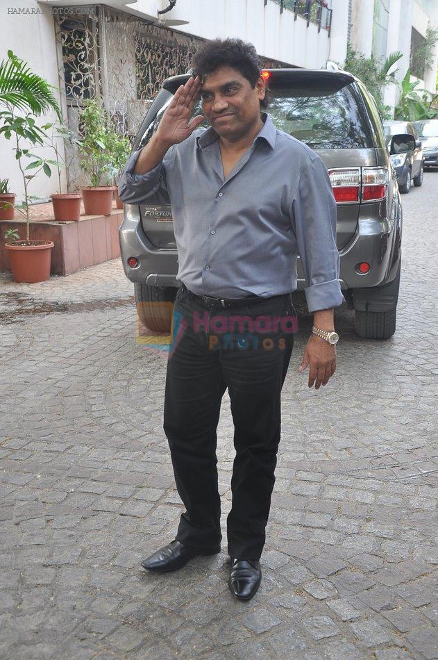 Johnny Lever at Housefull 2  Success Party in Akshay Kumar House on 10th April 2012