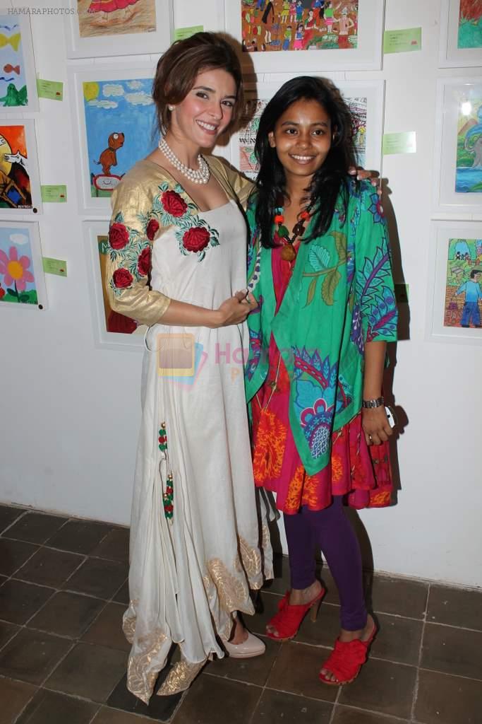 Raageshwari Loomba at Lotus art exhibition in Prince of Wales Museum on 10th April 2012