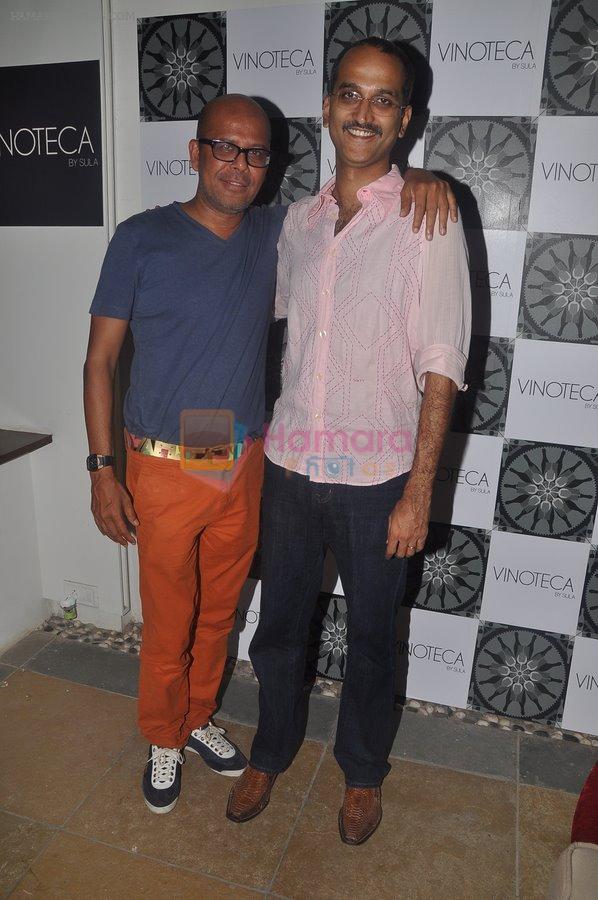 Narendra Kumar Ahmed, Rohan Sippy at Vinoteca Launch in Mumbai on 10th April 2012