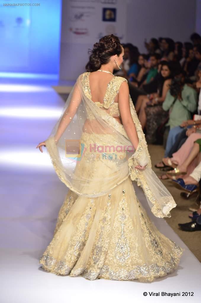 Hazel walk the ramp for Arjun and Anjalee Kapoor show at ABIL Pune Fashion Weekon 13th April 2012