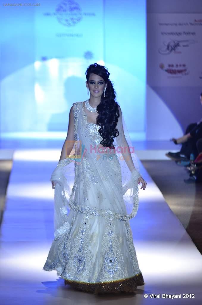 Hazel walk the ramp for Arjun and Anjalee Kapoor show at ABIL Pune Fashion Weekon 13th April 2012