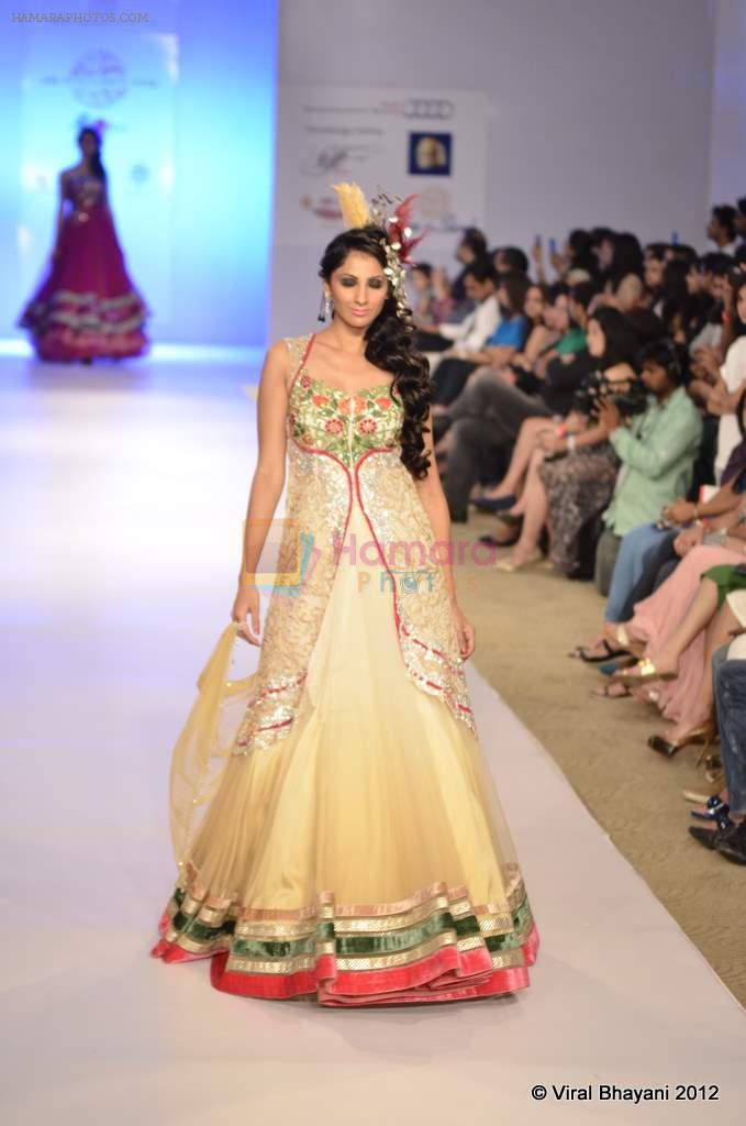 Model walk the ramp for Arjun and Anjalee Kapoor show at ABIL Pune Fashion Weekon 13th April 2012