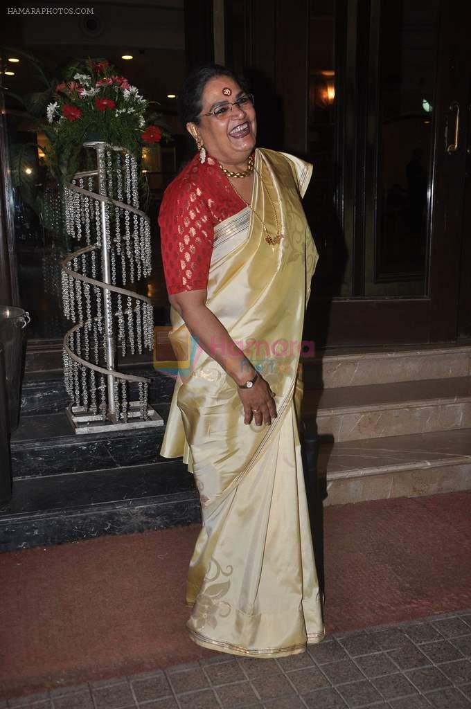 Usha Uthup at the sangeet Ceremony of Bappa Lahiri and  Taneesha Verma in Juhu Millenium Club, Mumbai on 15th April 2012