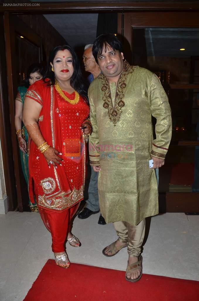 rema and govind bansal at the sangeet Ceremony of Bappa Lahiri and  Taneesha Verma in Juhu Millenium Club, Mumbai on 15th April 2012