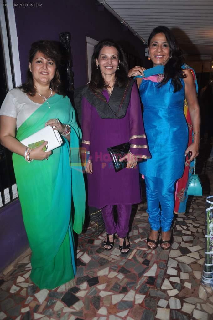 rael poonam soni and rashmi uday singh at Shaina NC party for the new CM of GOA on 17th April 2012