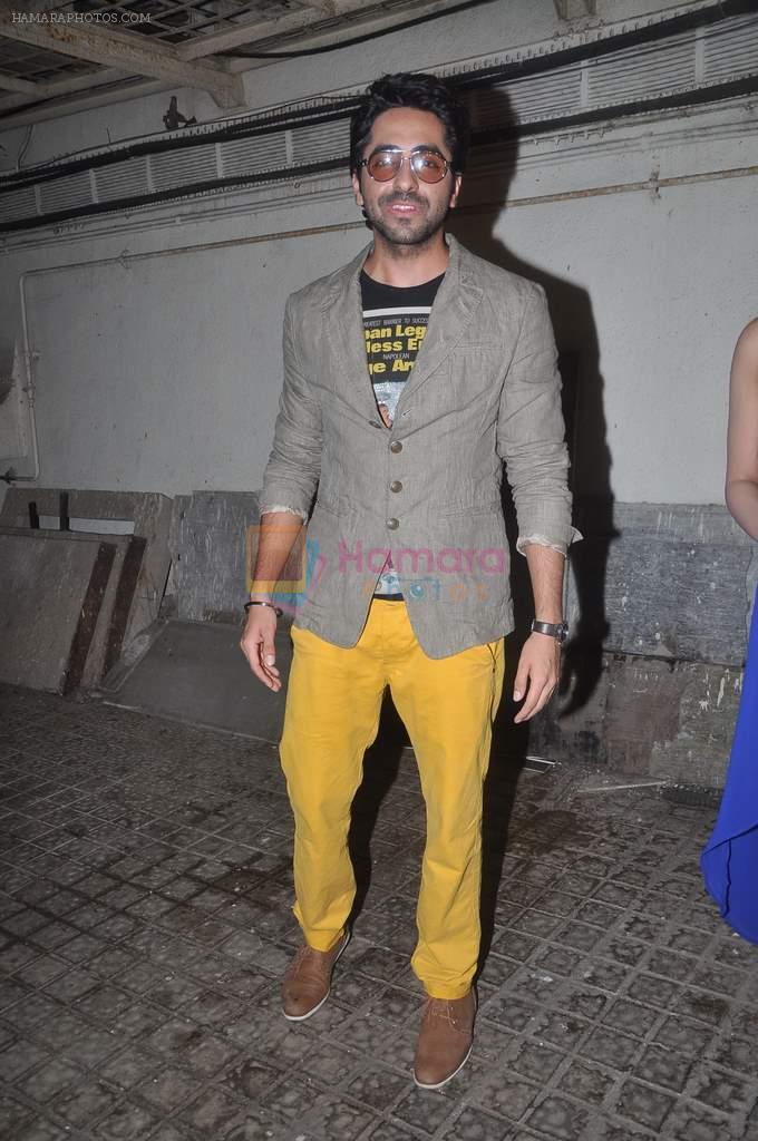 Ayushmann Khurana at Vicky Donor special screening hosted by John in PVR, Juhu, Mumbai on 19th April 2012
