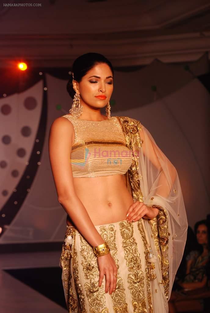 Parvathy Omnakuttan  walk the ramp at SNDT Chrysalis fashion show in Mumbai on 20th April 2012