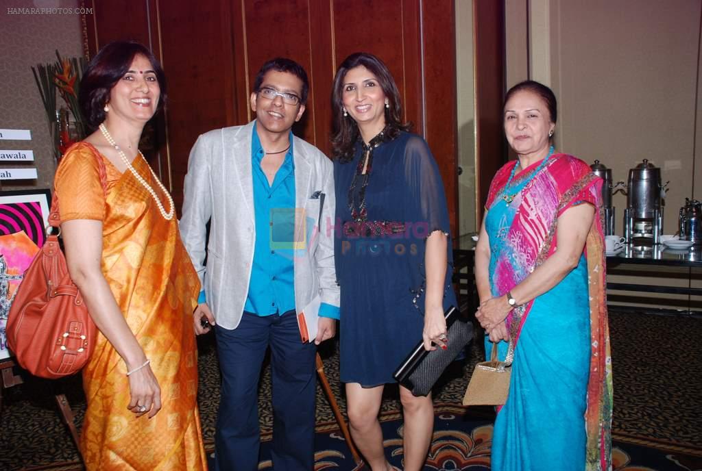 varsha Jain, hemant Trivedi, Jasmine Sarupria and Usha Batra at SNDT Chrysalis fashion show in Mumbai on 20th April 2012 