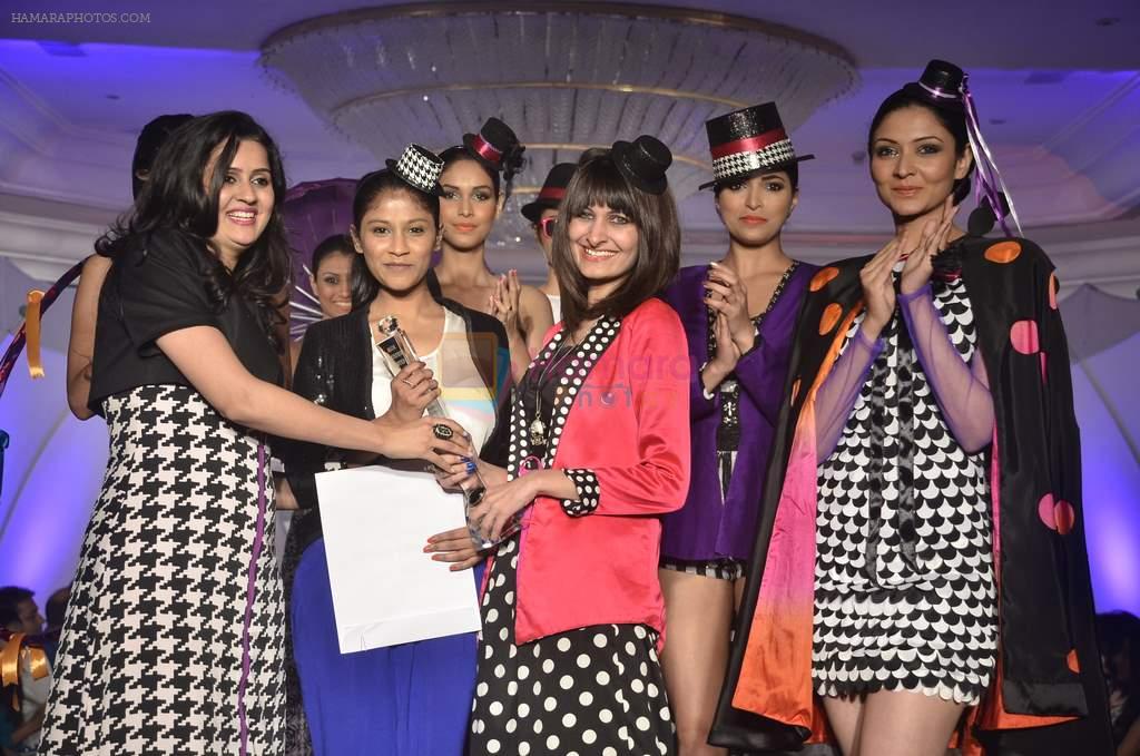 winners with models at SNDT Chrysalis fashion show in Mumbai on 20th April 2012 