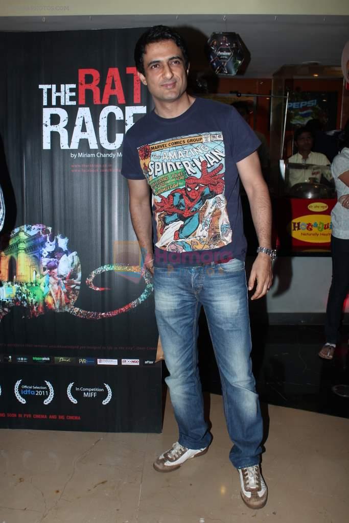 Sanjay Suri at Rate Race film premiere in PVR, Mumbai on 20th April 2012