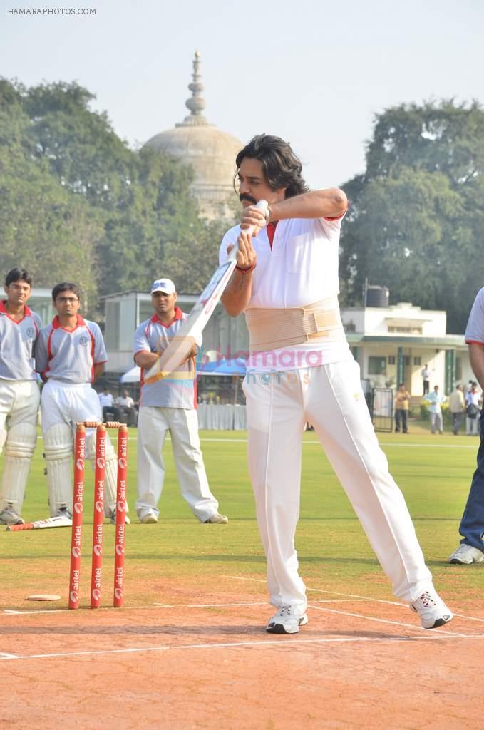 Chandrachur Singh at Palchhin film t20 cricket match in Mumbai on 24th April 2012