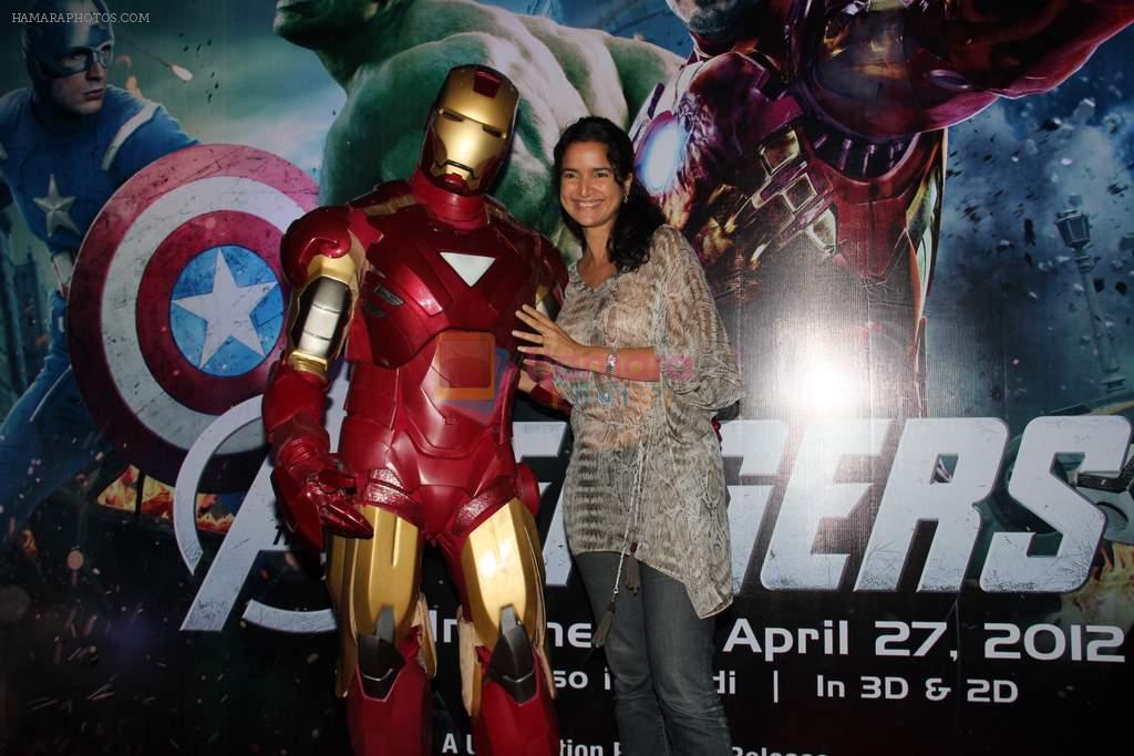 Sushma Reddy at Avengers premiere  in Mumbai on 24th April 2012
