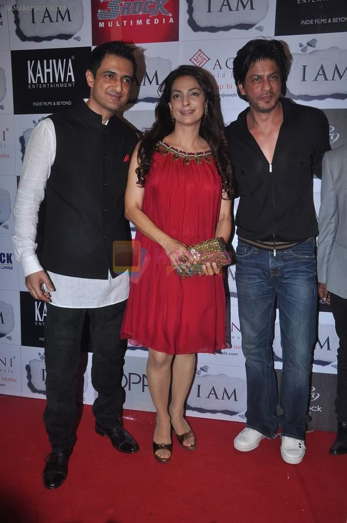 Juhi Chawla, Shahrukh Khan, Sanjay Suri at I Am She success bash in Mumbai on 26th April 2012