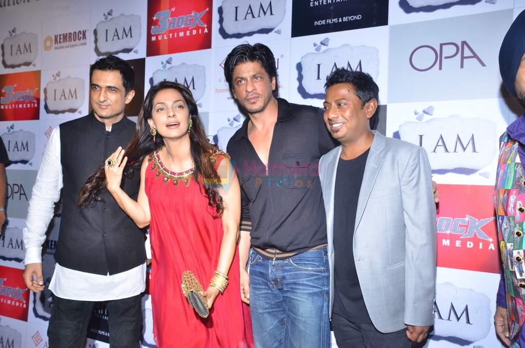 Juhi Chawla, Shahrukh Khan, Sanjay Suri, Onir at I Am She success bash in Mumbai on 26th April 2012