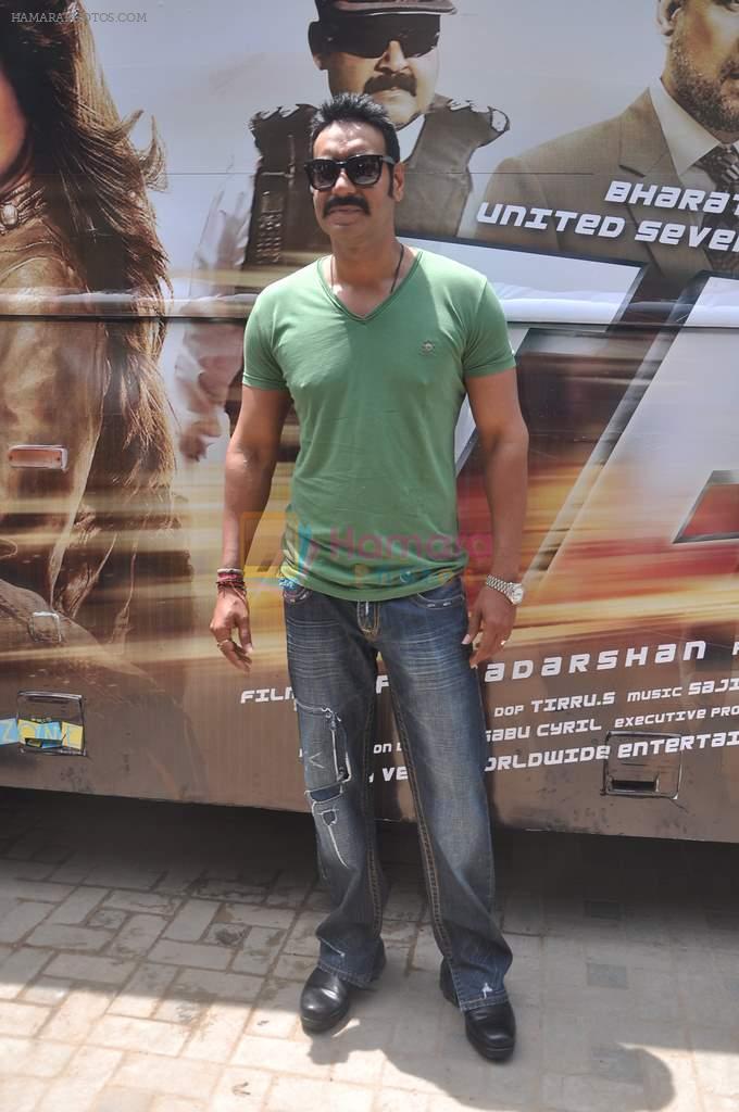 Ajay Devgn at Tezz film promotions in Mumbai on 26th April 2012