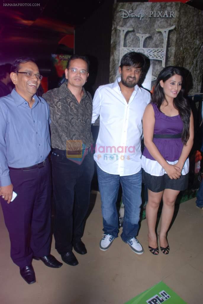 Wajid at Tezz film premiere in Mumbai on 26th April 2012