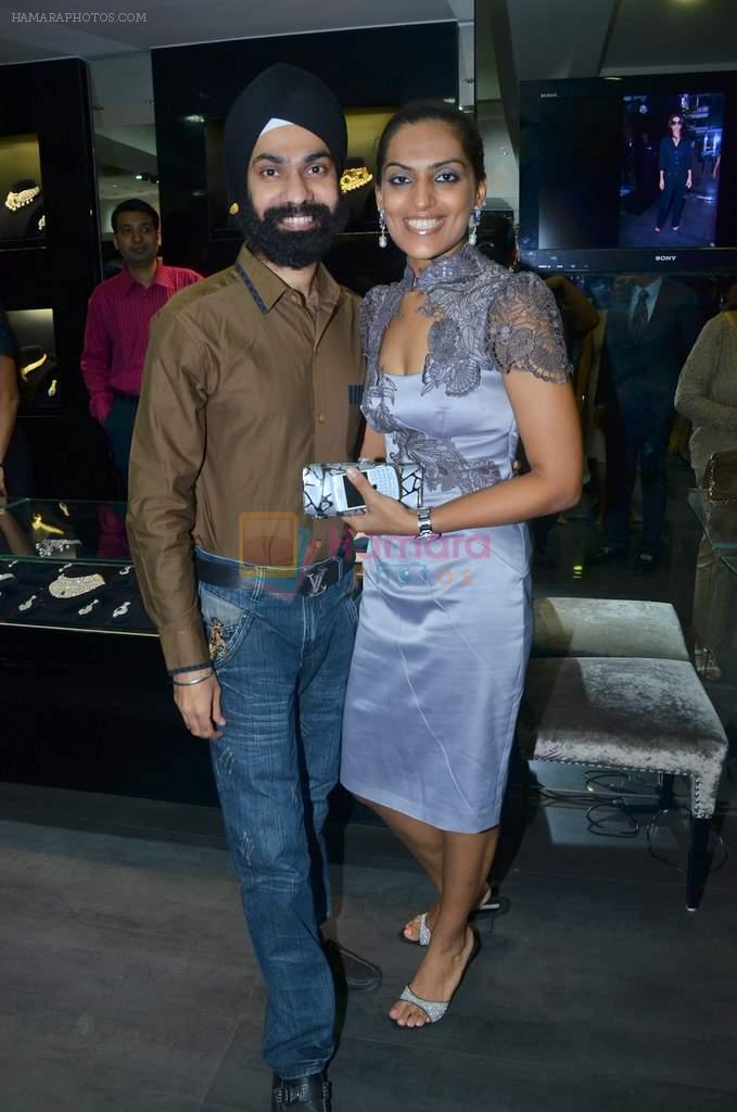 ad singh with wife punnet at Gehna Jewellers celebrates 26years of excellence in Mumbai on 26th April 2012