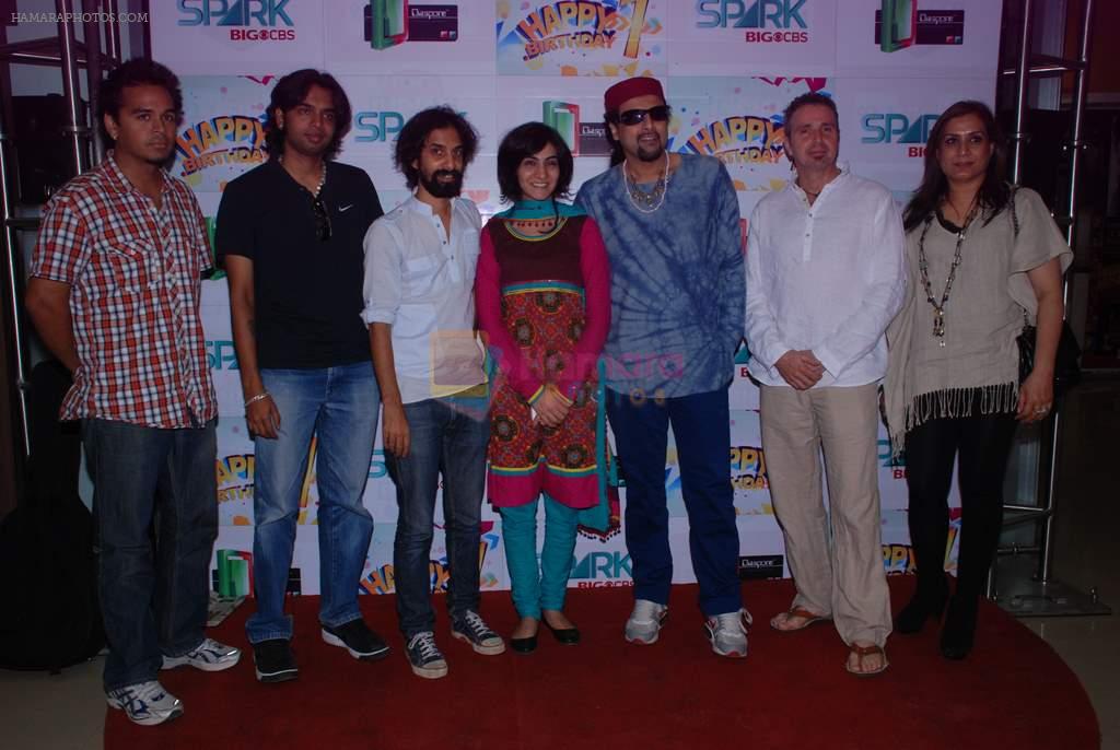 Junoon on the sets of Prime Big CBS in ANdheri, Mumbai on 27th April 2012