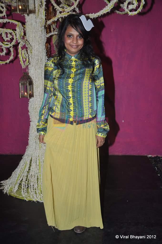 Little Shilpa at Mozez Singh collection launch in Good Earth on 28th April 2012