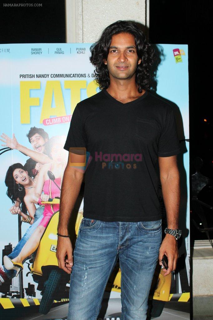 Purab Kohli promotes Fatso at Shalom fashion show in Andrews, Bandra, Mumbai on 30th April 2012