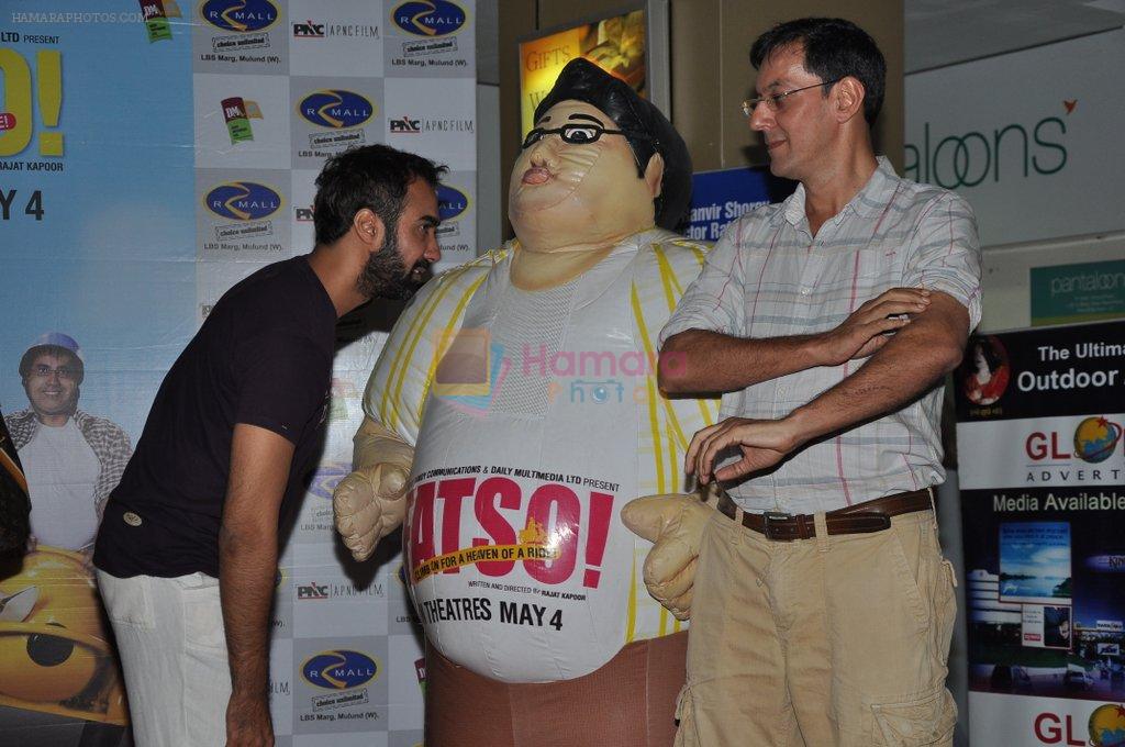 Ranvir Shorey, Rajat Kapoor at Fatso promotions in R-Mall, Mulund, Mumbai on 2nd May 2012