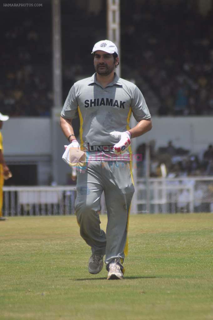Arbaaz Khan at Junnon match organised by Roataract Club of HR College on 1st May 2012