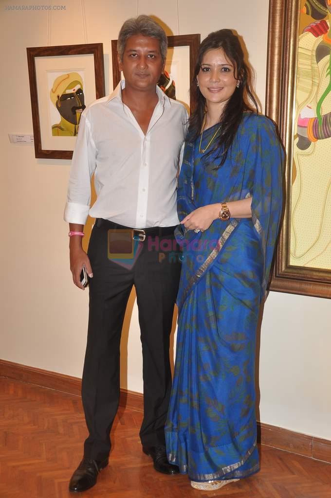 at art event hosted by Nandita Mahtani and Penny Patel in India Fine Art on 2nd May 2012