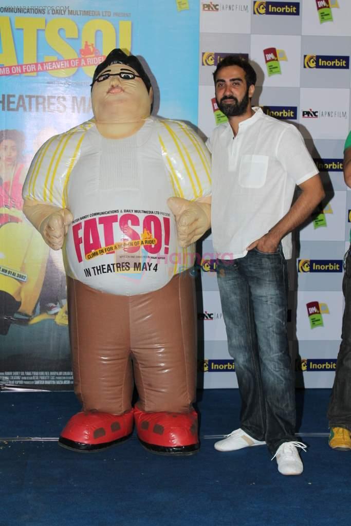 Ranvir Shorey at Fatso film promotions in Inorbit Mall on 1st May 2012