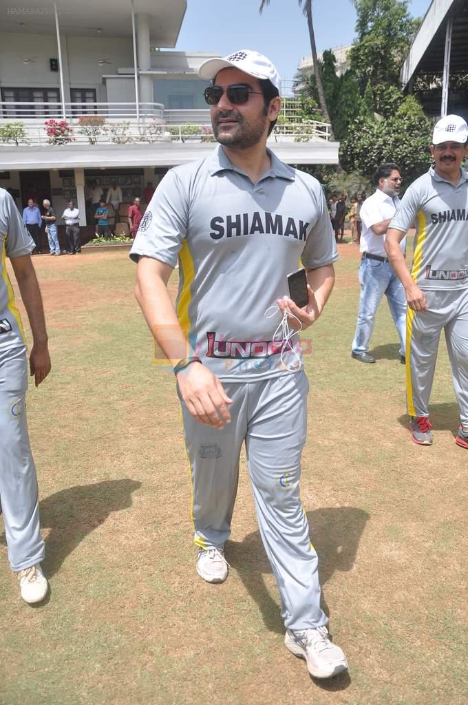 Arbaaz Khan  at Junnon match organised by Roataract Club of HR College on 1st May 2012