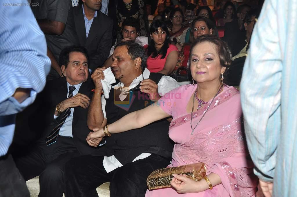 Subhash Ghai, Dilip Kumar, Saira Banu at 143rd Dadasaheb Phalke Academy Awards 2012 on 3rd May 2012