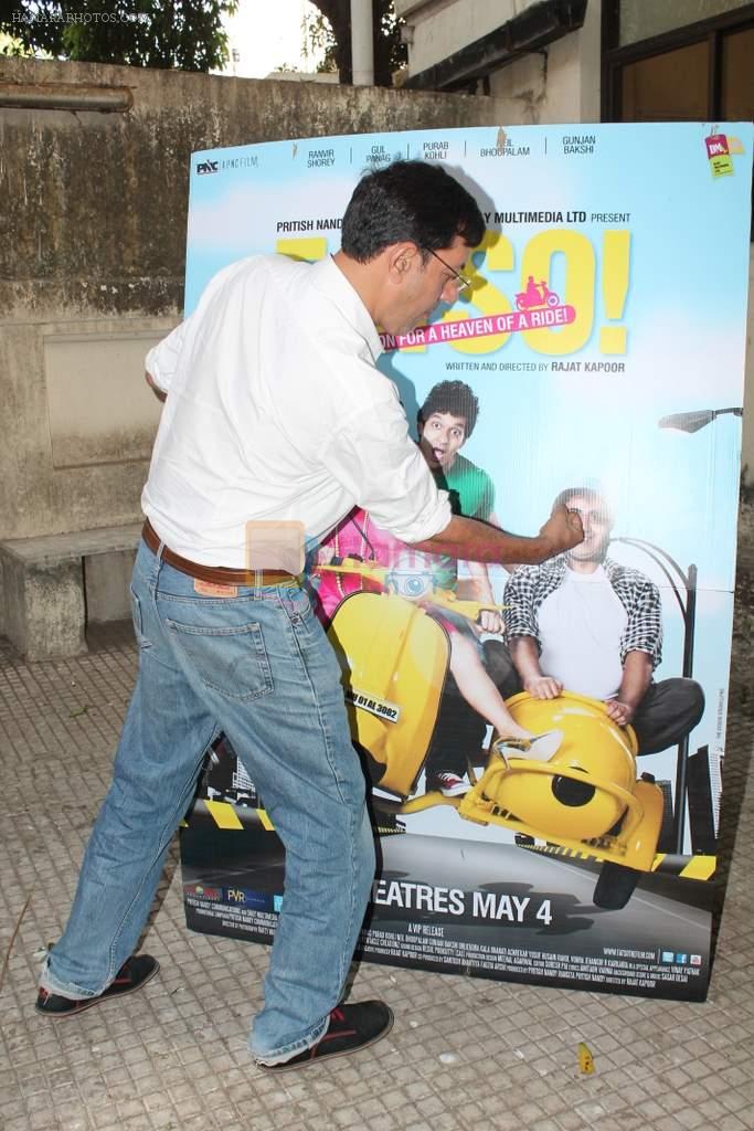 Rajat Kapoor at Fatso special screening for kids in Ketnav, Mumbai on  4th May 2012
