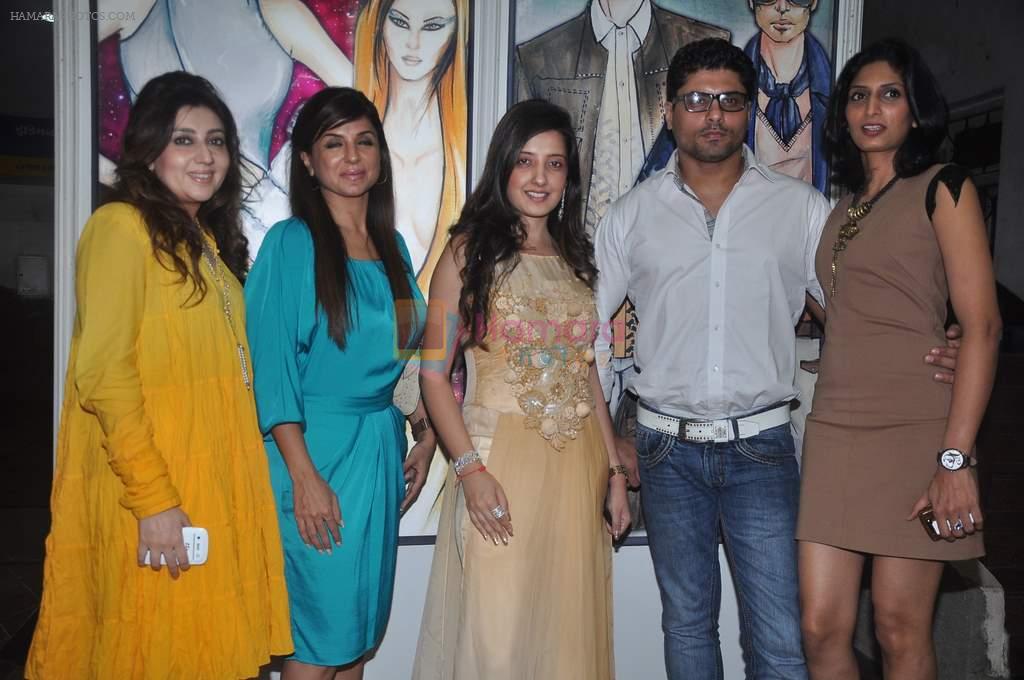 Archana Kocchar, Riyaz Gangji, Amy Billimoria at BD Somani fashion show in Mumbai on 6th May 2012