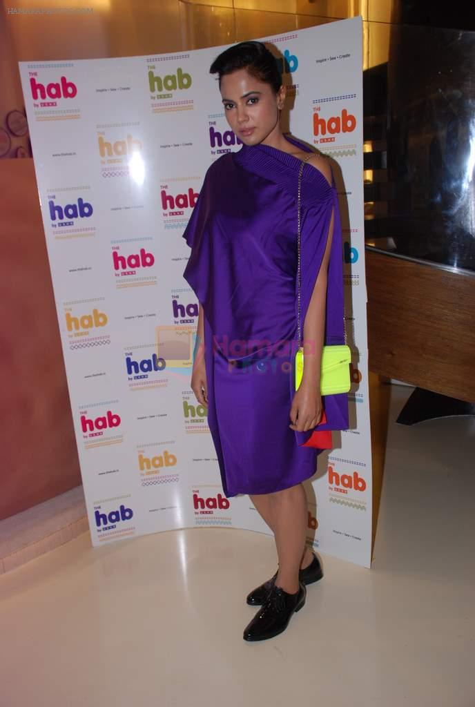 Sameera Reddy at The Hab store launch in Mumbai on 9th May 2012