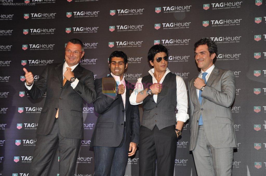 Shahrukh Khan launches Tag Heuer Carrera Monaco Grand Prix limited edition watch in Pheonix Mills, Mumbai on 10th May 2012
