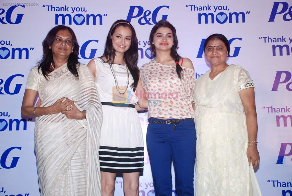 Dia Mirza, Prachi Desai at P & G Mom's day event in Bandra,  Mumbai on 11th May 2012
