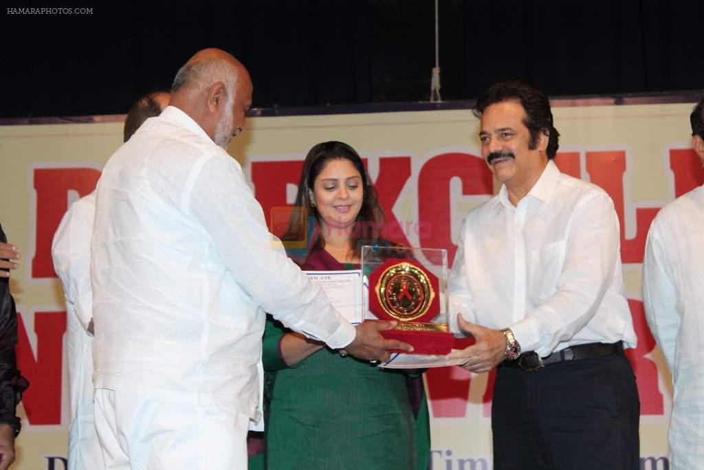 Nagma, Akbar Khan at RK Excellence Awards in Bhaidas Hall, Mumbai on 12th May 2012