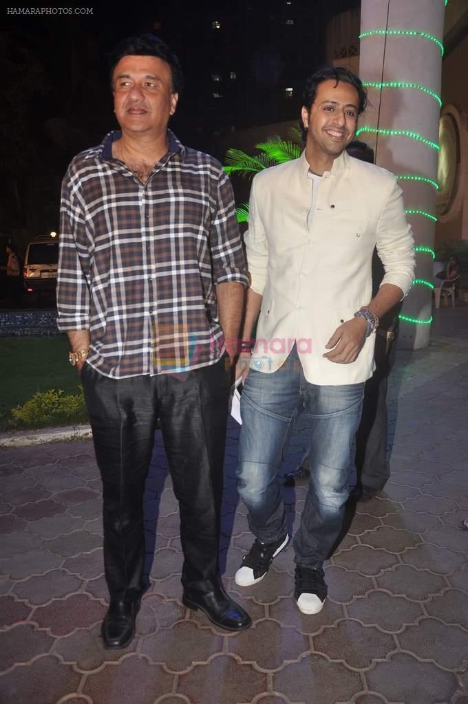 Anu Malik, Salim Merchant at lyrics writer Shabbir Ahmed wedding reception in Mumbai on 13th May 2012