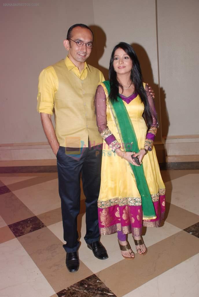 Shweta Choudhary, Chirag Vohra at Bhai Aur Bhaiyya serial launch by Vipul Shah in J W Marriott,  Mumbai on 15th May 2012
