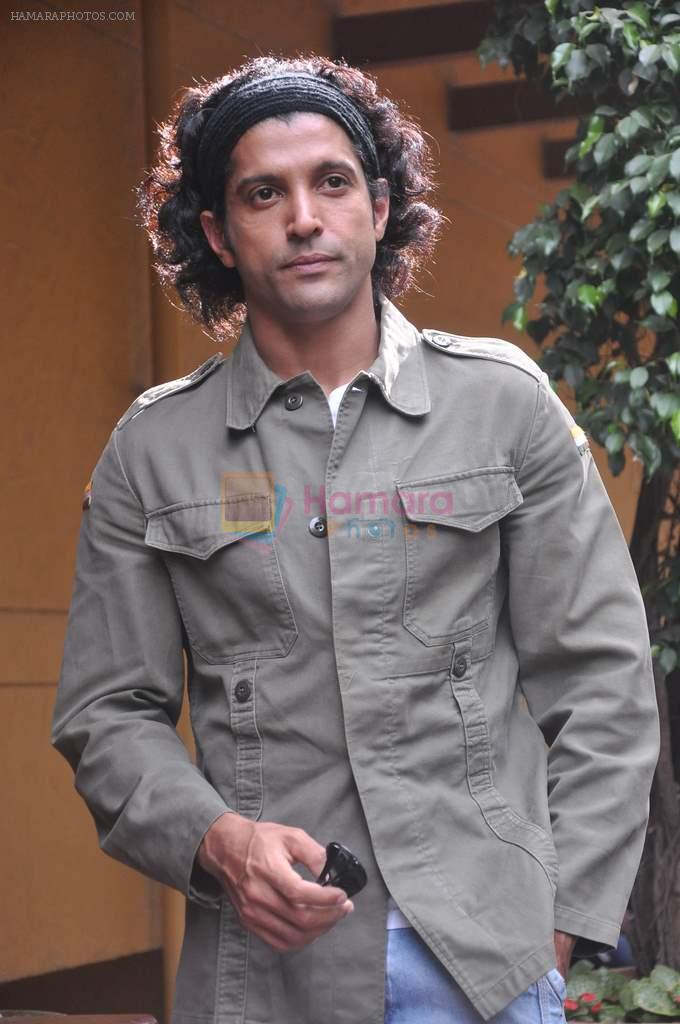 Farhan Akhtar at NDTV Greenathon in Yash Raj Studios on 20th May 2012