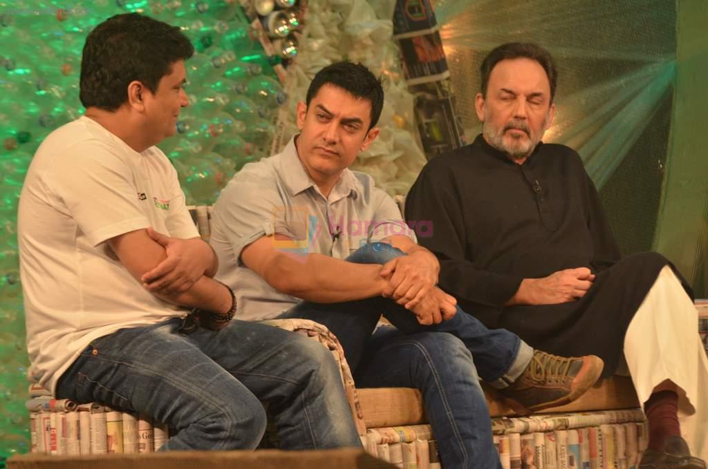 Aamir Khan at NDTV Greenathon in Yash Raj Studios on 20th May 2012