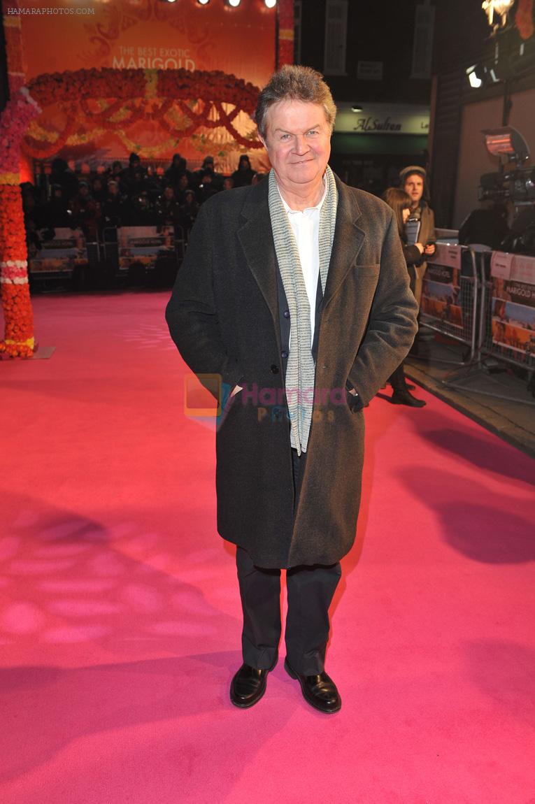 Director John Madden at The Best Exotic Marigold Hotel premiere