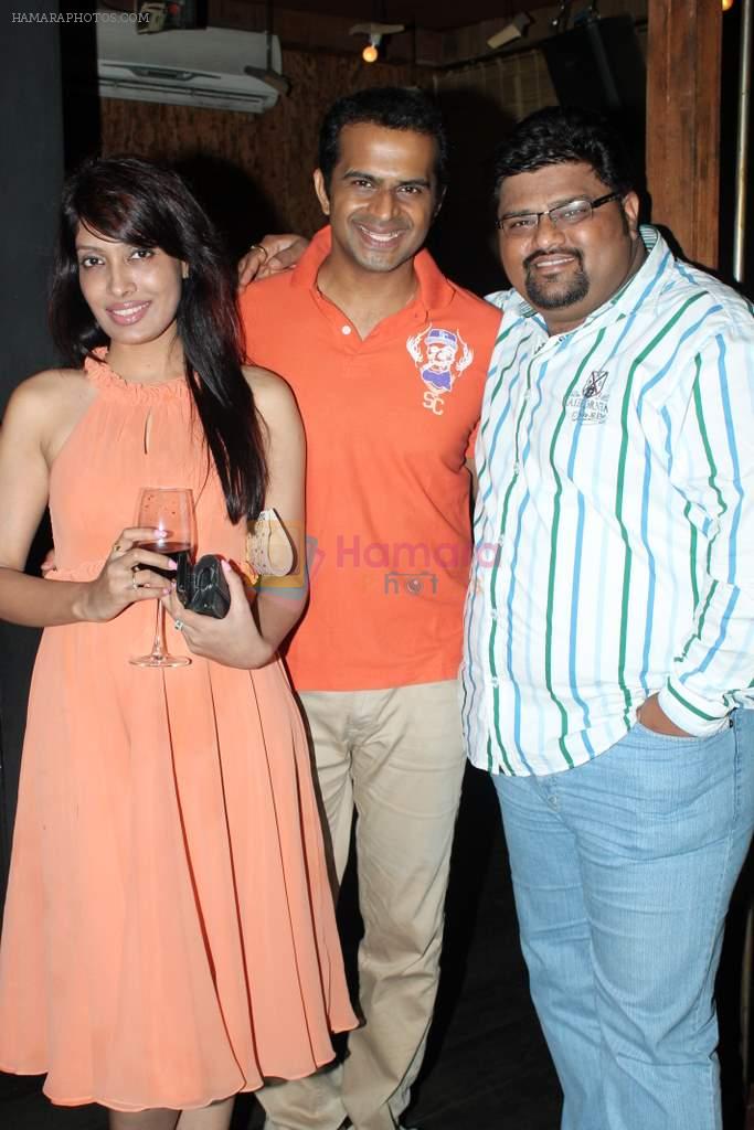 Siddharth Kannan at Rude Lounge dnner in Malad, Mumbai on 24th May 2012