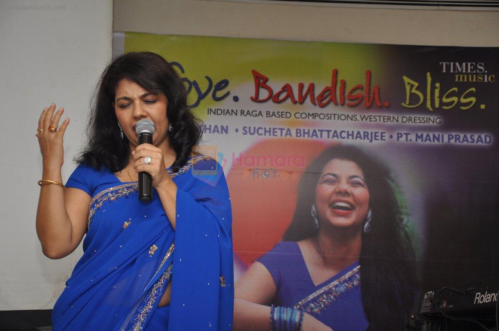 at the launch of Sucheta Bhattacharjee's Love Bandish Bliss album in Crossword, Mumbai on 25th May 2012