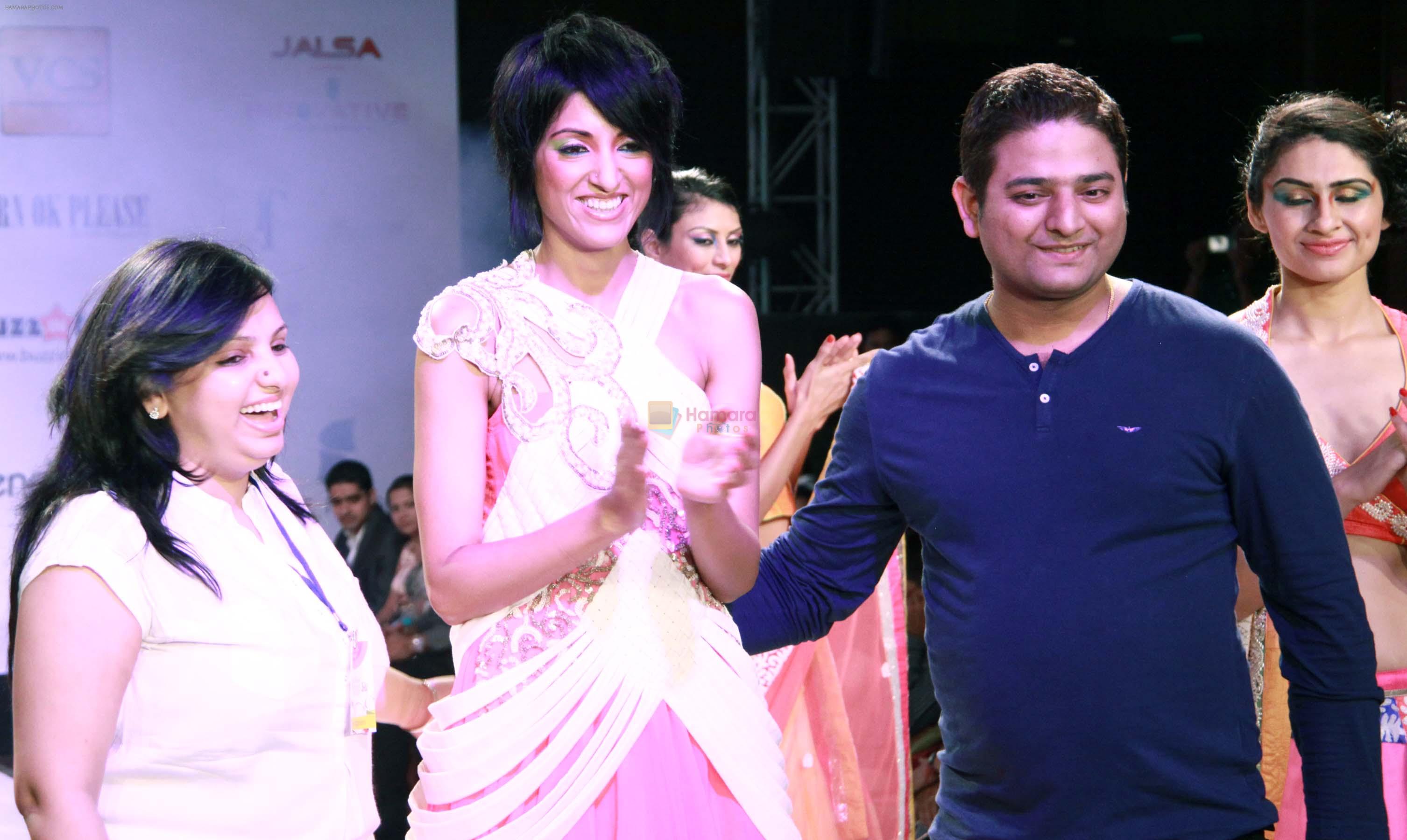 Satya liz ,jesse randhava at day one of Rajasthan Fashion week at Marriott in Jaipur on 24th May 2012